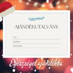 Ajándékutalvány: Ajándékozzon egészséget!