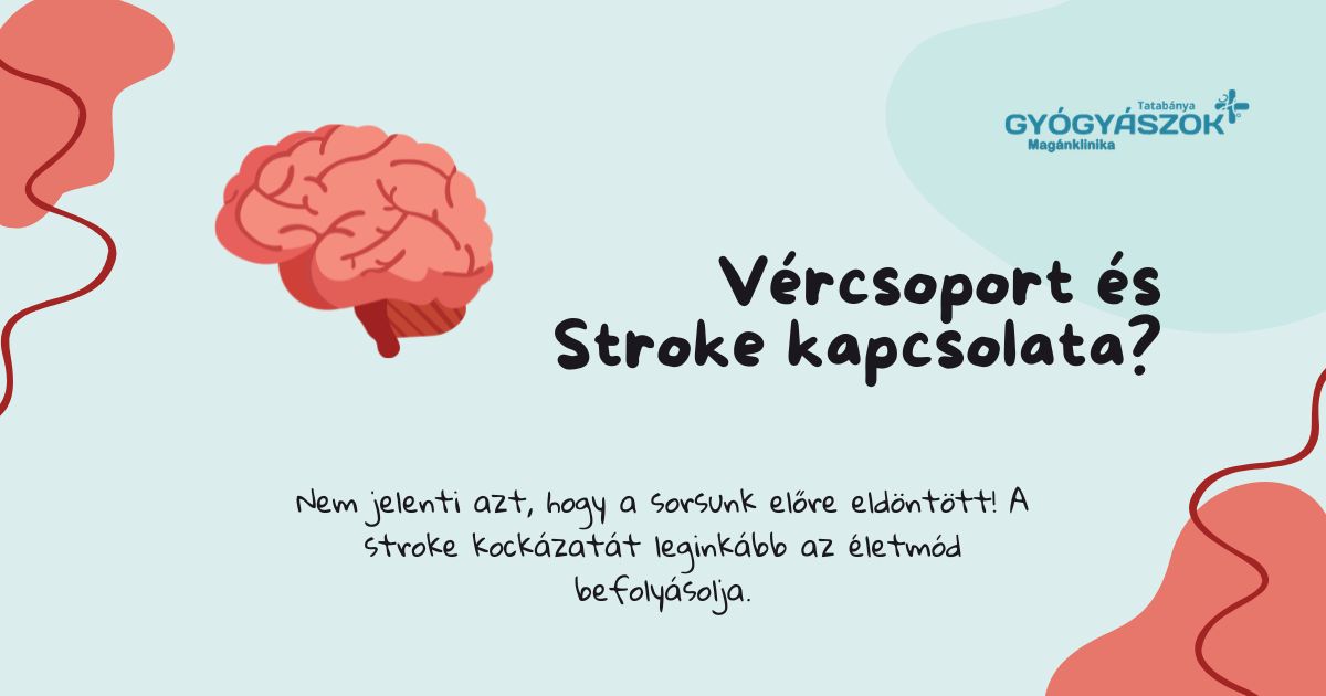 A vércsoport is hatással lehet a stroke kockázatára