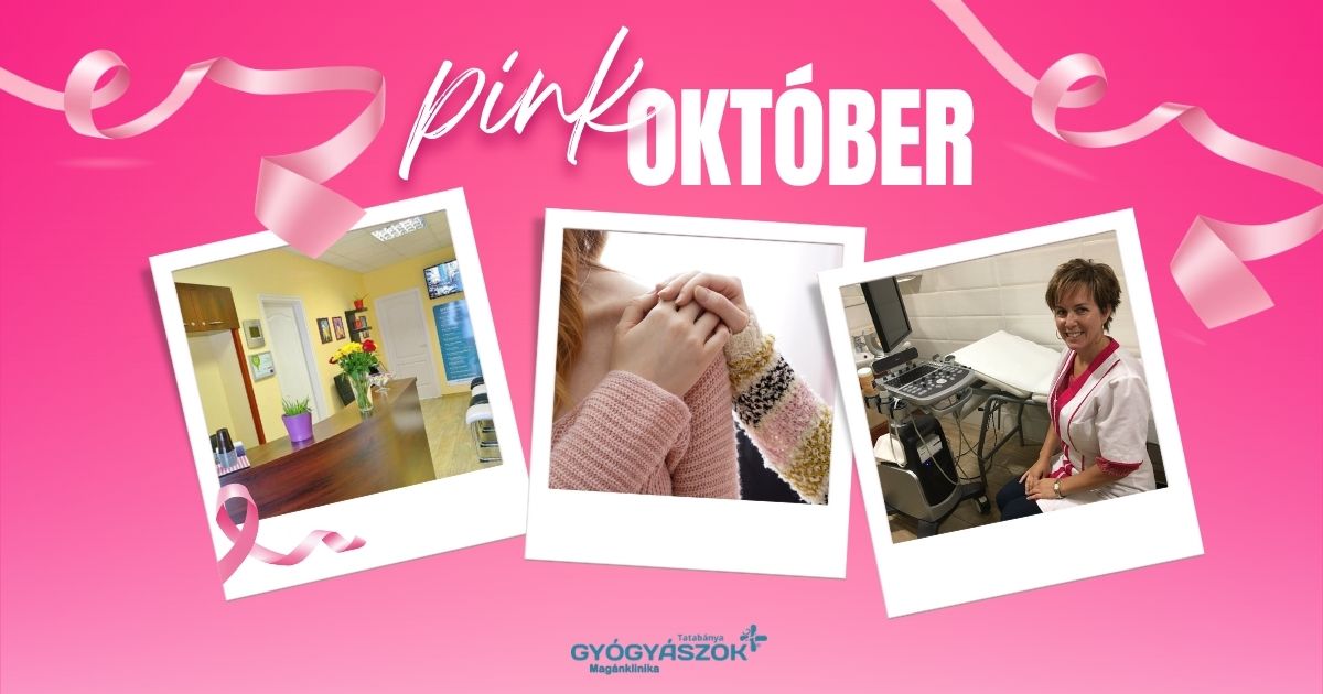 Pink október: emlődaganat szűrővizsgálat felhívás